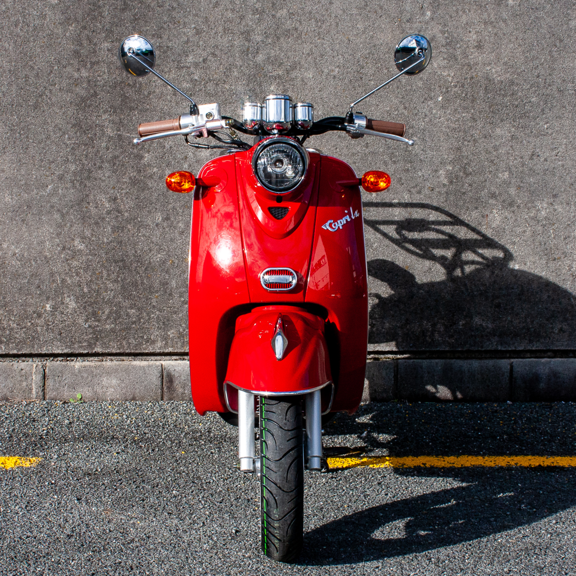 2024 FORZA Capri LX 50cc Scooter - Red