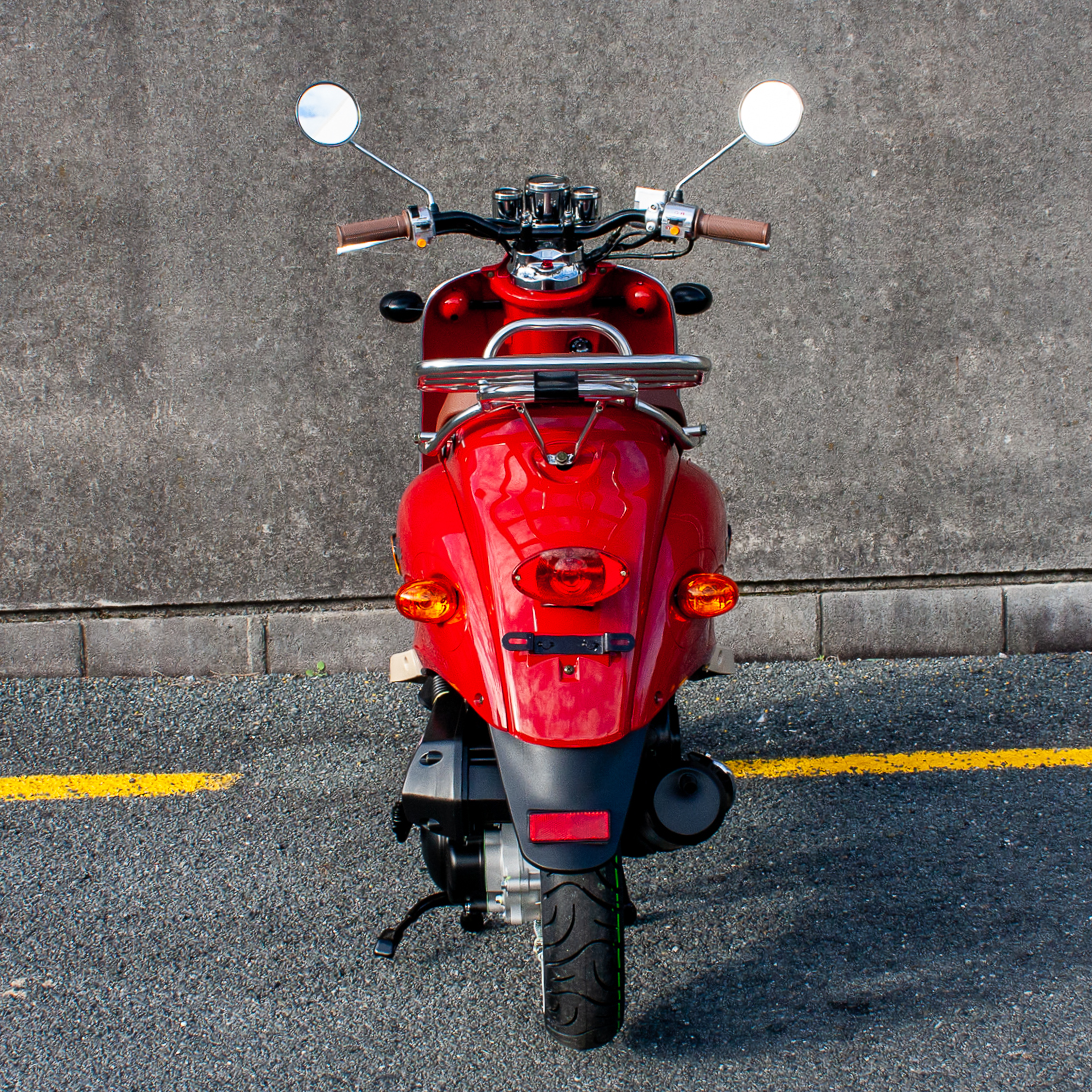 2024 FORZA Capri LX 50cc Scooter - Red