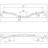 dimensions taper bars