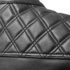 First MFG Co. Downside Motorcycle Leather Vest - (Black)