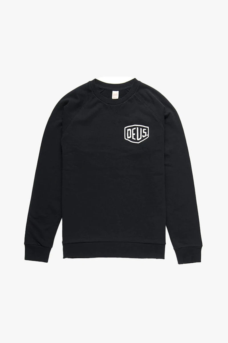 Deus Tokyo Address Crew - Black